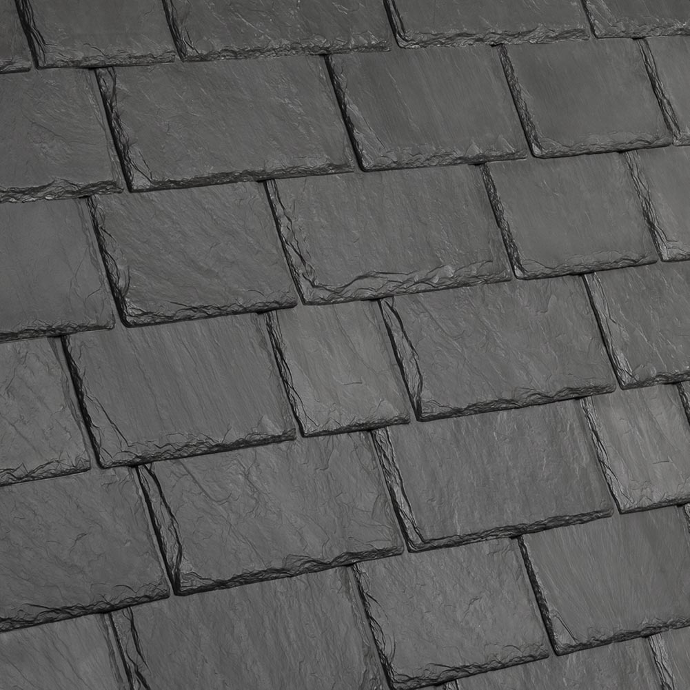 DaVinci Roofscapes Multi-Width Slate Slate Gray Cool Swatch